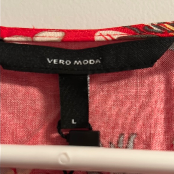 New with tags VM ‘simply easy’ button-down dress, red - Picture 2 of 6